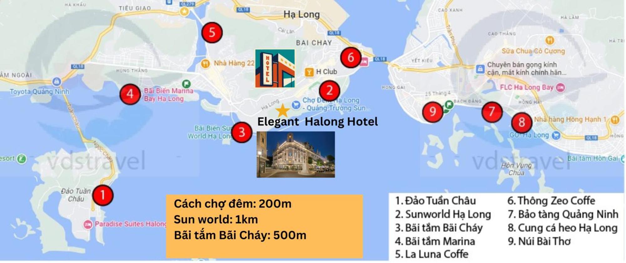 Elegant Boutique Hotel Hạ Long Extérieur photo